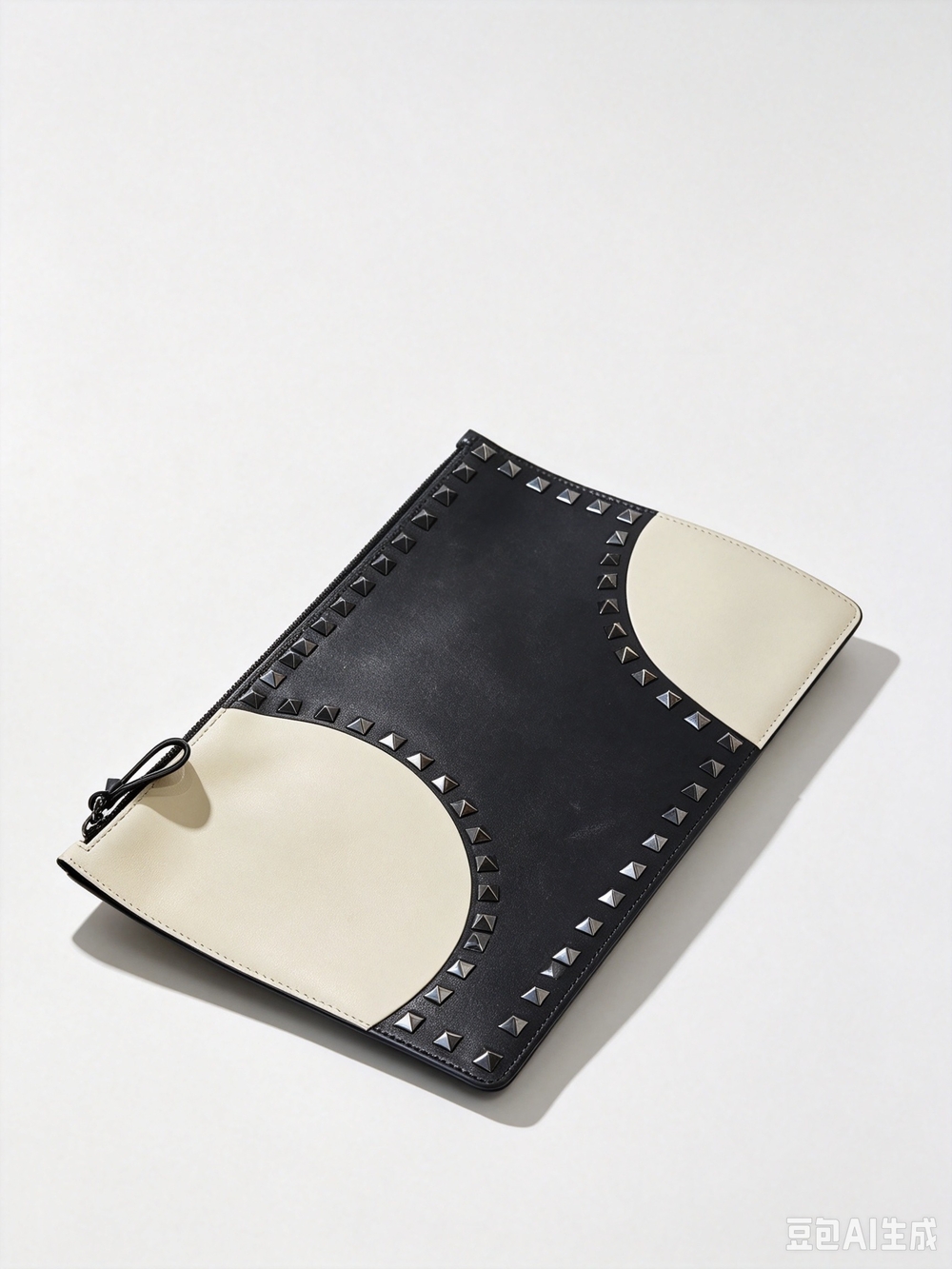 Valentino Garavani Rockstuds flat clutch